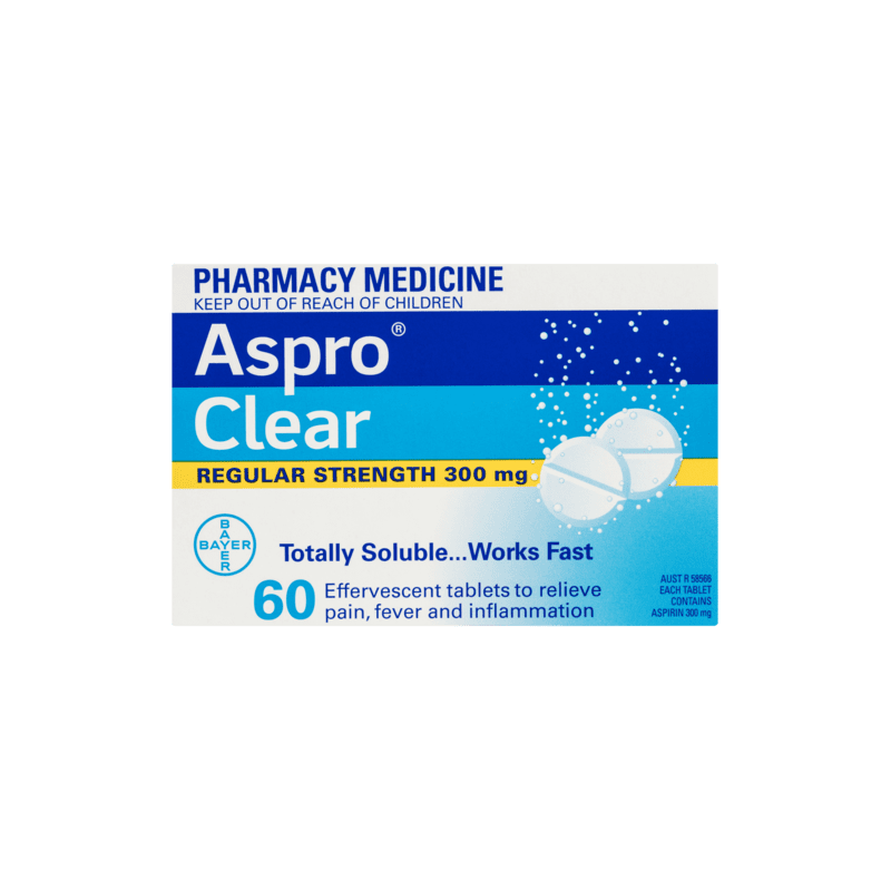 Aspro Clear 60 Tablets - 9310041901367 are sold at Cincotta Discount Chemist. Buy online or shop in-store.