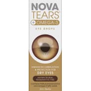 Nova Tears Omega-3 Lubricant Eye Drops 3mL - 9340404001823 are sold at Cincotta Discount Chemist. Buy online or shop in-store.