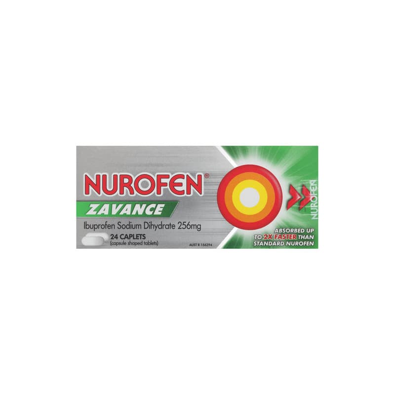 Nurofen Zavance 24 Capsules - 9300631742975 are sold at Cincotta Discount Chemist. Buy online or shop in-store.