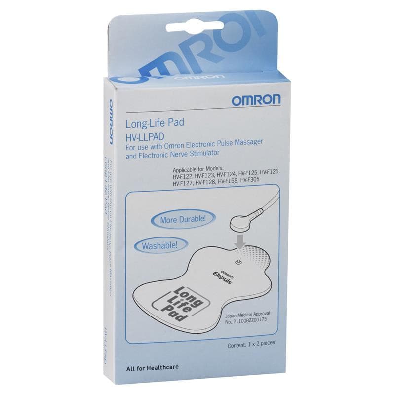 Omron Tens Therapy Pain Relief Long Life Pads, 2 count