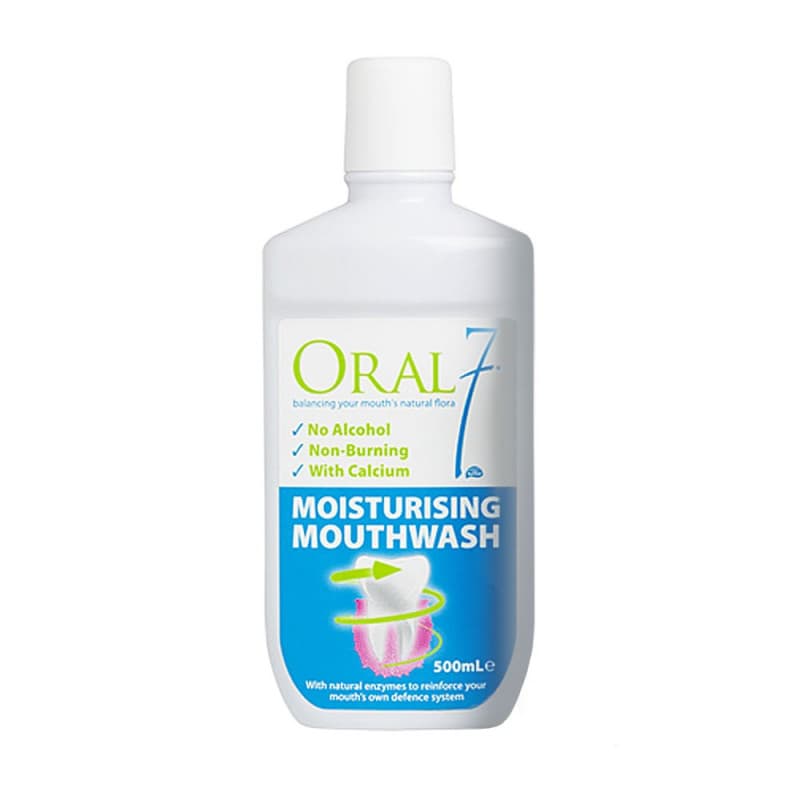 Oral 7 Moisturising Mouthwash 500mL - 5060224500033 are sold at Cincotta Discount Chemist. Buy online or shop in-store.