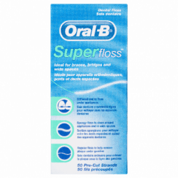 Oral-B Superfloss 50 pre-cut strands