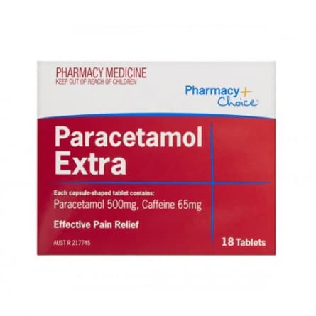 Pharmacy Choice Paracetamol Extra 18 Tablets - 9316100685704 are sold at Cincotta Discount Chemist. Buy online or shop in-store.