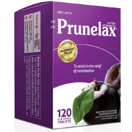 Buy Prunelax Extra Strength Laxative 120 Tablets online at Cincotta