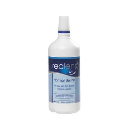 Reclens Normal Saline 500mL - 9325334010381 are sold at Cincotta Discount Chemist. Buy online or shop in-store.