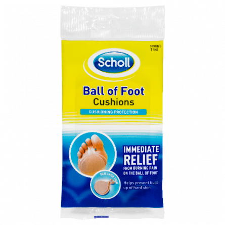 Scholl Ball of Foot Cushions 1 Pair - 5000288354821 are sold at Cincotta Discount Chemist. Buy online or shop in-store.