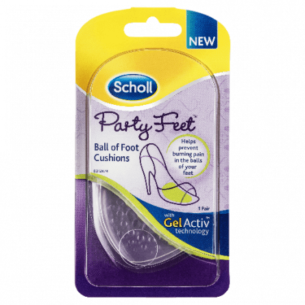 Scholl Party Feet Gel Cushions 1 Pair - 5038483171370 are sold at Cincotta Discount Chemist. Buy online or shop in-store.