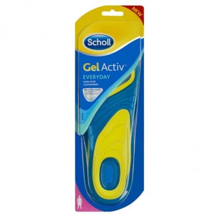 Scholl Gel Activ Insole Everyday Women - 5052197038033 are sold at Cincotta Discount Chemist. Buy online or shop in-store.