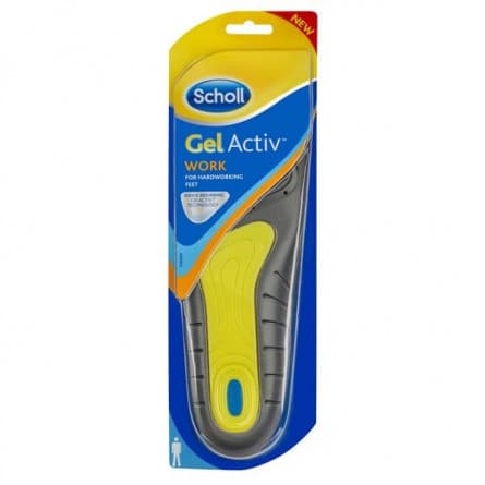 Scholl Gel Activ Insole Work Men - 5052197038125 are sold at Cincotta Discount Chemist. Buy online or shop in-store.