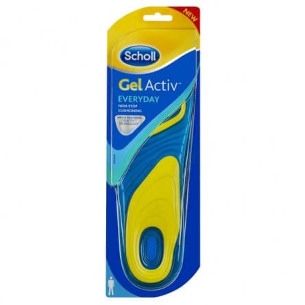 Scholl Gel Activ Insole Everyday Men - 5052197038002 are sold at Cincotta Discount Chemist. Buy online or shop in-store.