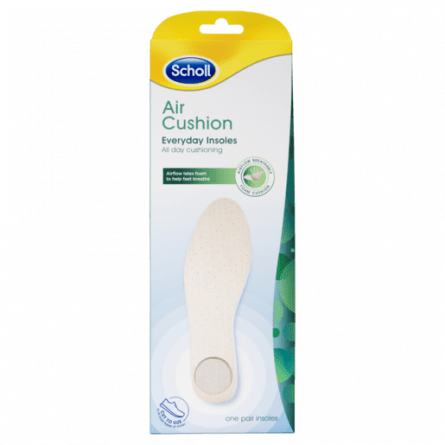 Scholl Air Cushion Everyday Insole - 5011417576243 are sold at Cincotta Discount Chemist. Buy online or shop in-store.