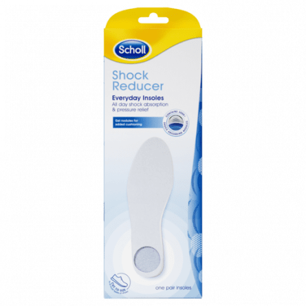 Scholl Shock Reducer Everyday Insole - 5011417576250 are sold at Cincotta Discount Chemist. Buy online or shop in-store.