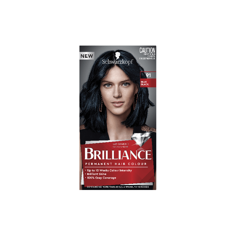 Schwarzkopf Brilliance 91 Blue Black - 9310714225943 are sold at Cincotta Discount Chemist. Buy online or shop in-store.