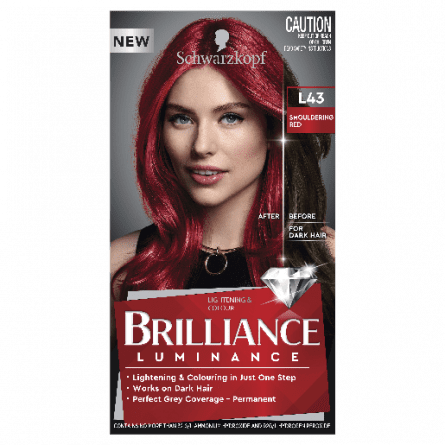 Schwarzkopf Brilliance L43 Smouldering Red - 9310714225974 are sold at Cincotta Discount Chemist. Buy online or shop in-store.