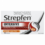 Strepfen Anti-Inflammatory Orange 16 Lozenges - 93711555 are sold at Cincotta Discount Chemist. Buy online or shop in-store.