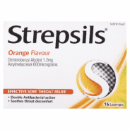 Strepsils Orange -16 Lozenges - 9300711074347 are sold at Cincotta Discount Chemist. Buy online or shop in-store.