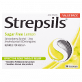 Strepsils Sugar Free Lemon Lozenges 36