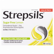 Strepsils Lemon Sugar free 36 Lozenges - 9300711039599 are sold at Cincotta Discount Chemist. Buy online or shop in-store.