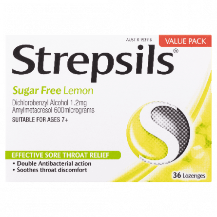 Strepsils Lemon Sugar free 36 Lozenges - 9300711039599 are sold at Cincotta Discount Chemist. Buy online or shop in-store.