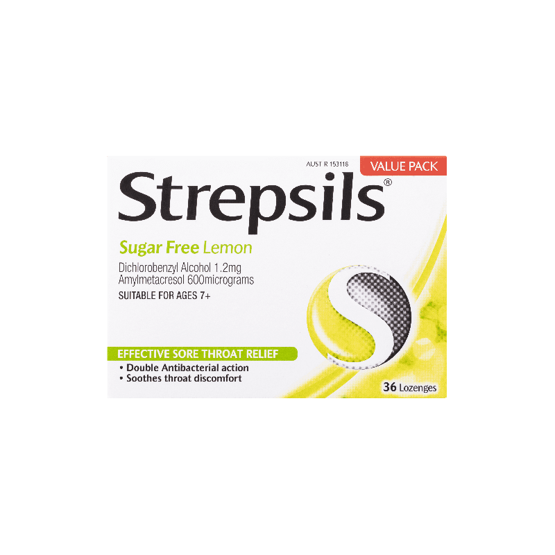 Strepsils Lemon Sugar free 36 Lozenges - 9300711039599 are sold at Cincotta Discount Chemist. Buy online or shop in-store.