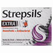 Strepsils Loz Blackcurrent Extra 16 - 9300711581036 are sold at Cincotta Discount Chemist. Buy online or shop in-store.