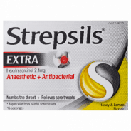 Strepsils Loz Honey & Lemon Extra 16 - 9300711650466 are sold at Cincotta Discount Chemist. Buy online or shop in-store.