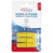 SurgiPack Hush-A-Foam Taper Ear Plug 3 Pairs - 9313776062570 are sold at Cincotta Discount Chemist. Buy online or shop in-store.