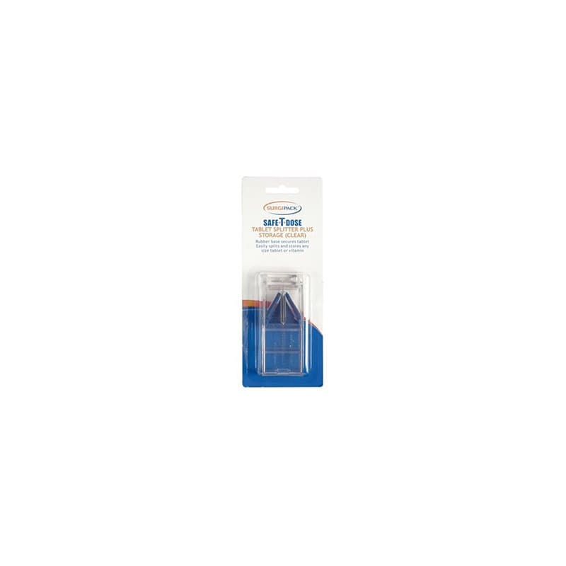 SurgiPack Pill Splitter Clear - 9313776060521 are sold at Cincotta Discount Chemist. Buy online or shop in-store.