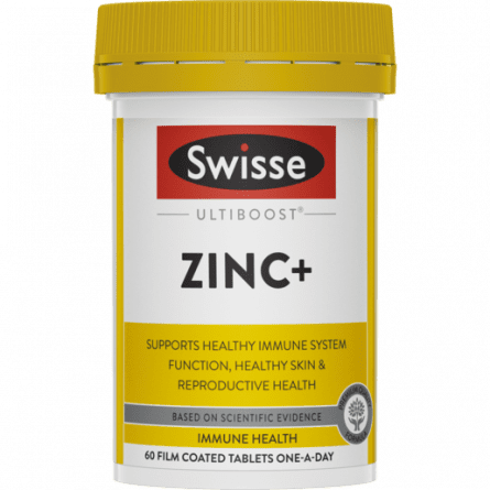 Swisse Ultiboost Zinc+ Tablets 60 - 9311770589666 are sold at Cincotta Discount Chemist. Buy online or shop in-store.