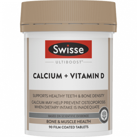 Swisse Calcium + Vitamin D Tablets 90 - 9311770589888 are sold at Cincotta Discount Chemist. Buy online or shop in-store.