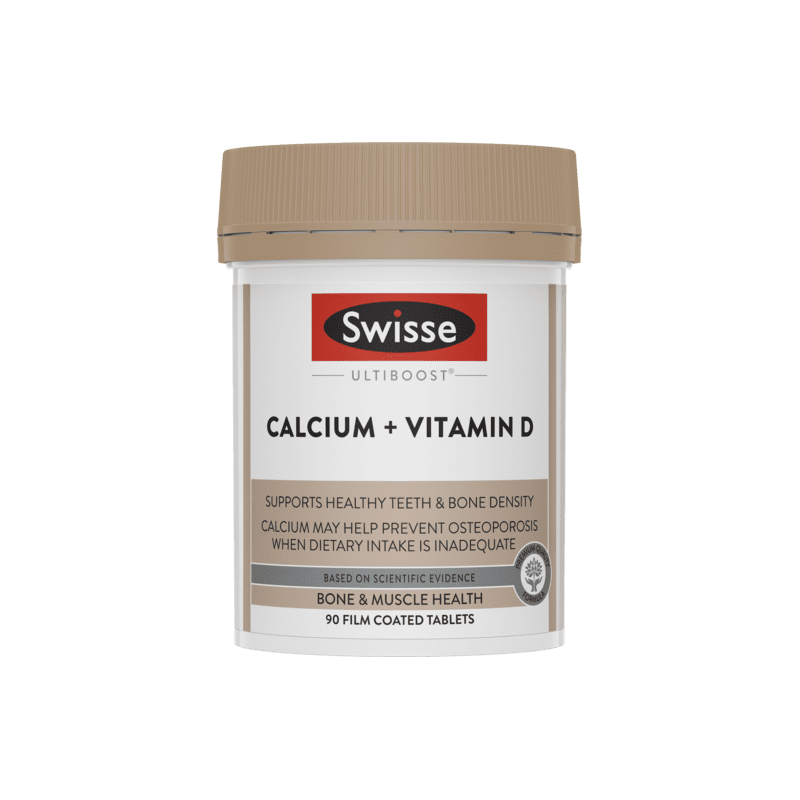 Swisse Calcium + Vitamin D Tablets 90 - 9311770589888 are sold at Cincotta Discount Chemist. Buy online or shop in-store.