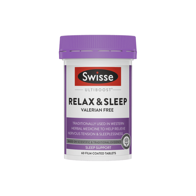 Swisse Ultiboost Relax & Sleep Tablets 60 - 9311770593199 are sold at Cincotta Discount Chemist. Buy online or shop in-store.