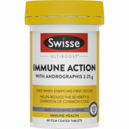 Swisse Ultiboost Immune Action Tablets 60 - 9311770604239 are sold at Cincotta Discount Chemist. Buy online or shop in-store.