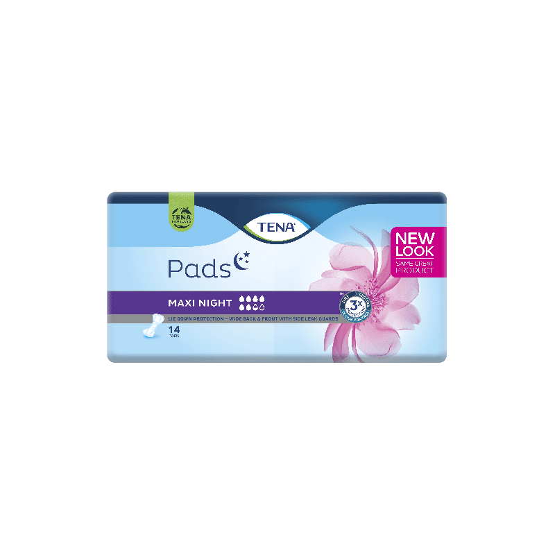Buy Tena Pads Maxi Night 14 Pack Online at Chemist Warehouse®