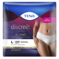 Tena Women Discreet Blanc Pants 7D Lge 8 pack