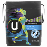 Buy U by Kotex Sports Tampons Regular 16 pack online at Cincotta