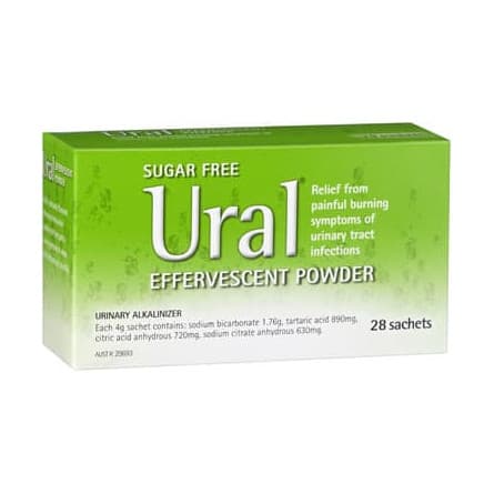 Ural Sachet 4g 28 pk - 9316626102464 are sold at Cincotta Discount Chemist. Buy online or shop in-store.