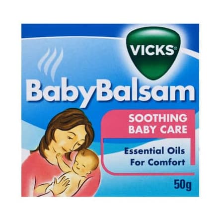 Vicks baby balsam sales newborns