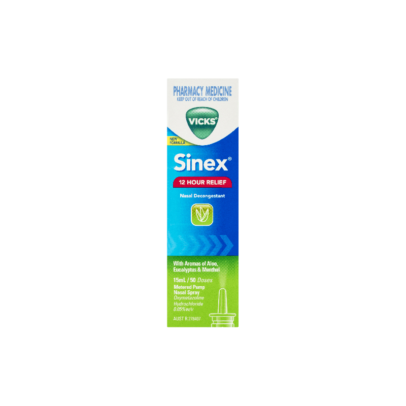 Vicks Sinex Aloe 15mL - 4987176008428 are sold at Cincotta Discount Chemist. Buy online or shop in-store.