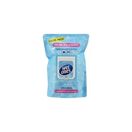 Buy Wet Ones Be Fresh Antibacterial Wipes 80 Pack Online at Chemist  Warehouse®