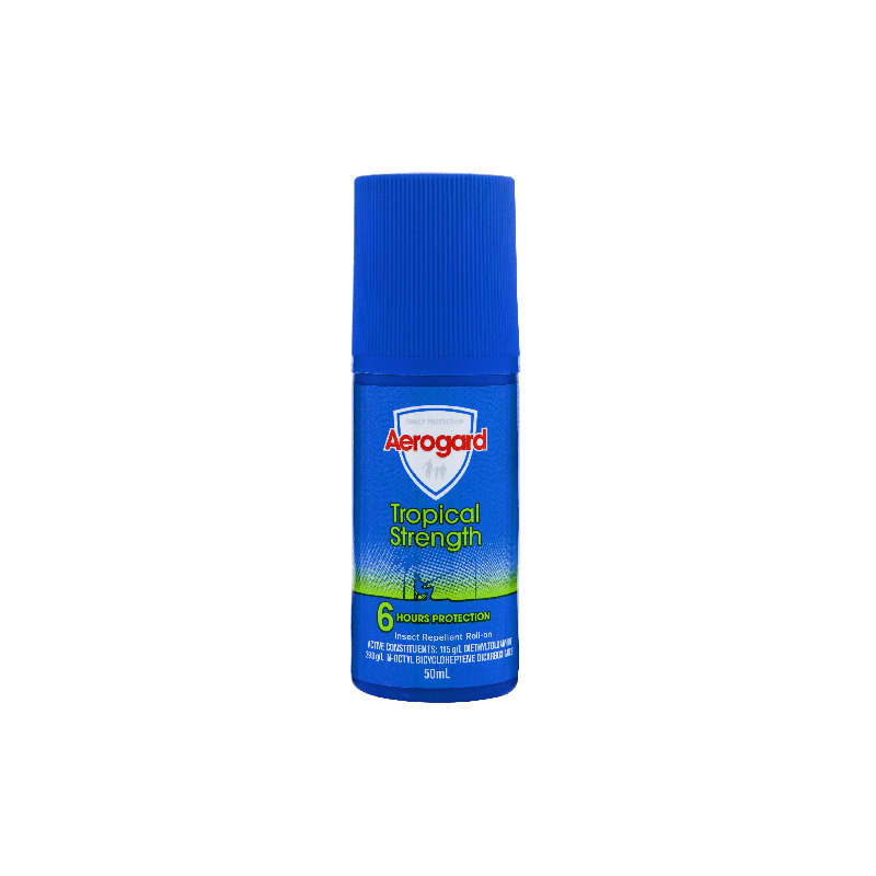Buy Aerogard Insect Repellent Body Tropical Strength 8 Hour Roll On 50mL  online at Cincotta Discount Chemist