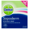 Dettol Sapoderm Hygienic Bar Soap for Acne Oily Skin 3 Pk