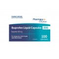 Pharmacy Choice Ibuprofen 200mg Liquid 100 Caplets