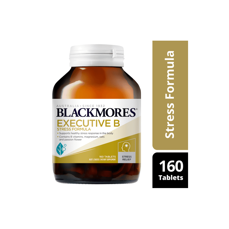 Buy Blackmores Executive B Stress Formula 160 Tablets At Cincotta