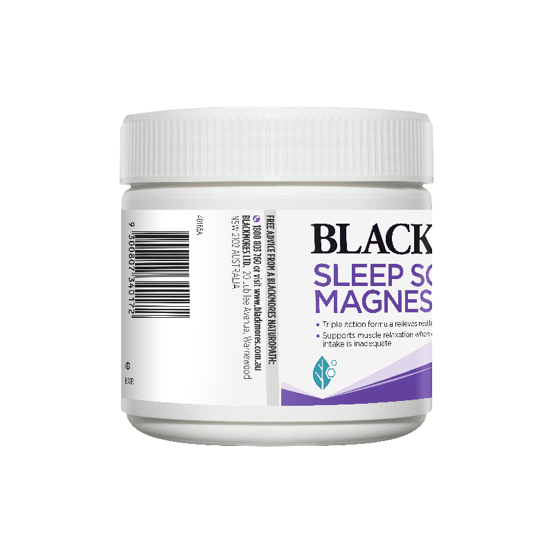 Buy BlackmoresÃ‚Â Sleep Sound Magnesium Powder 187.5g Online At Cincotta