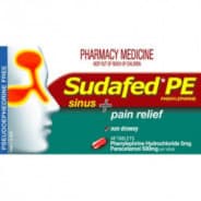 Sudafed Pe Sinus Pain 48 Tablets - 2990010059946 are sold at Cincotta Discount Chemist. Buy online or shop in-store.