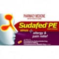 Sudafed Pe Sinus Allergy and Pain 48 Tablets