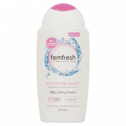 Buy Femfresh Soothing Wash with Cranberry and Cornflower Extract 250mL at  Cincotta