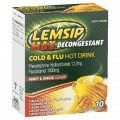 Lemsip Max Decongestant Honey Ginger Sachets 10