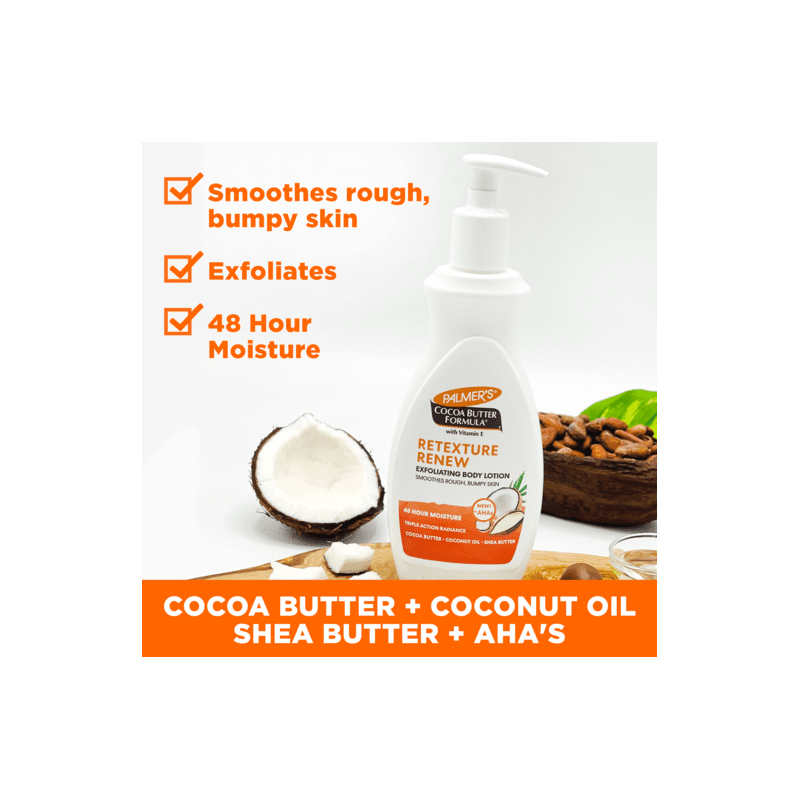 Palmer's Cocoa Butter Formula Retexture & Renew Exfoliating Body Lotion